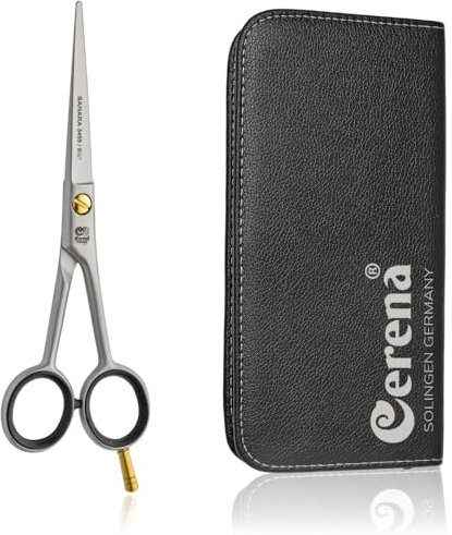 Cerena Sahara - Forbici da parrucchiere da 5,5 (14 cm), di alta qualità, forbici professionali per capelli Solingen, per parrucchieri e acconciatrici