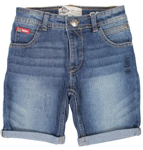 Lee Cooper, Bermudas, Pantalones Cortos, Short, niño, niña, Azul, Talla 10A - GLC114 BJ S1-10A