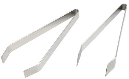 2 PCS Pince à désarêter Professionnelle 430 épaississant, outil de cuisine professionnel avec pointe de précision pour enlever les arêtes de poisson