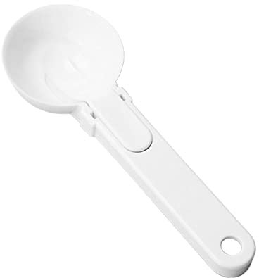 Cucchiaio per Gelato Bianco per Dessert Surgelati e Yogurt per Feste e Facile da Usare e Lavabile Lavastoviglie