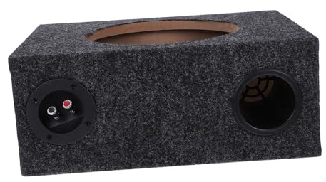 ABOOFAN Caisson Basse Vide Boîtier Subwoofer Voiture Ultra-Mince pour Amélioration Sonore Automobiliste