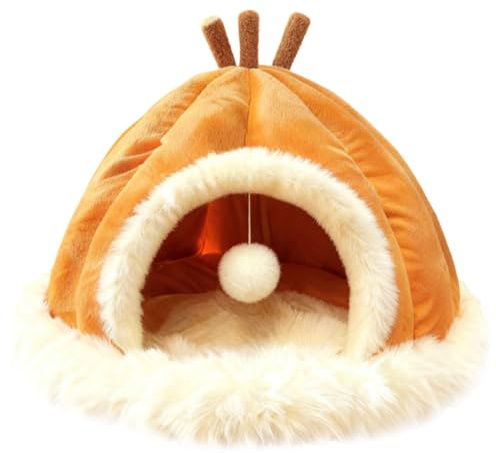 Cama De Invierno para Gatos | Muebles para Animales De Clima Frío | Casa Y De Invierno para Gatos Y Perros | para Jugar y Descansar Razas Pequeñas Medianas y Grandes Sala Dormitorio Garaje