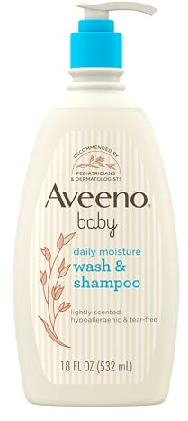 Aveeno Baby Wash & Shampoo 18 oz.