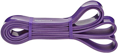 Amazon Basics 40 to 80 Pound Resistance Pull Up Band - 3,18 cm (18-36 kg), Violett