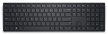 Dell Kb500 Clavier Rf sans fil QWERTY Nordic Black, KB500-BK-R-NOR