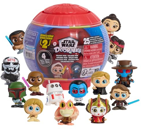 Star Wars Doorables Galaxy Peek Series 2, barnleksaker för åldrar 5 upp av Just Play