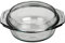 Simax Schüssel mit Deckel, Glas, Transparent, 22.5 x 22.5 x 9.3 cm