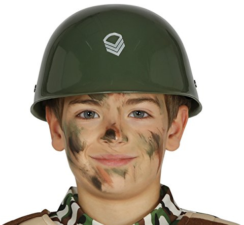 CASCO MILITAR INFANTIL