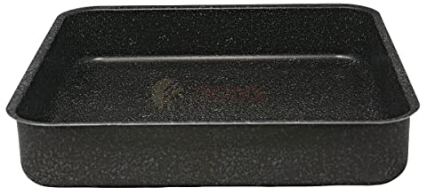NAMAI - Teglia Forno Quadrata, 38CM x 38CM x 7CM H, Lasagnera Antiaderente, Alluminio Resistente, Adatta In Lavastoviglie, Made In Italy (38cm x38cm)