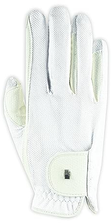 Roeckl Sport ridhandske ROECK-Grip LITE, turnering, sommarhandske, vit 9