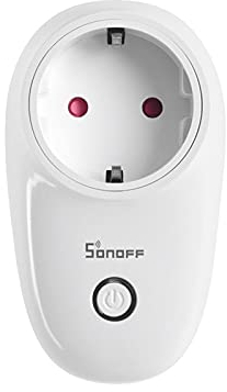 SONOFF S26R2 WLAN Smarte Steckdose,16A 4000W Alexa Smart Plug,Smart Home Wifi Steckdose mit App Fernsteuerung,Sprachsteuerung und Zeitschaltuhr, Funktioniert mit Alexa,Echo Dot,Google Home und IFTTT