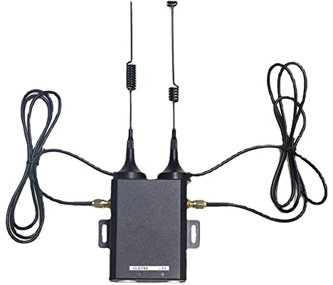 Iegefirm H927 4G-Router in Industriequalität, 150 Mbps, 4G, LTE, CAT4, SIM-Kartenrouter mit externer Antenne, 16 Benutzer, WiFi-EU