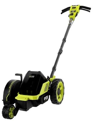 RYOBI 40V HP BRUSHLESS 9 in. Cordless Edger with 4.0 AH Battery and Charger RY40760