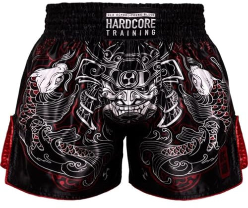 Hardcore Training Classic Muay Thai Kurze Hose Herren Thaiboxen Shorts MMA Kampf Kickboxen Sparring Boxen