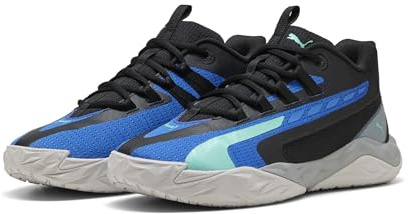 PUMA Zapatillas de Baloncesto Dagger 2 Mid Unisex 39, Black Bluemazing Aquatic Blue Green