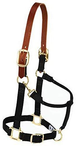 Weaver Leather 35-7034-BK Snäppgrimma, 2,5 cm (1 tum), S, svart