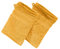 Erwin Müller Waschhandschuh Karlsruhe 2er- Pack 100% Baumwolle Sonnengelb Größe 15x21 cm - extrem saugstark, leicht, flauschig weich, hautschmeichelnd (weitere Farben)