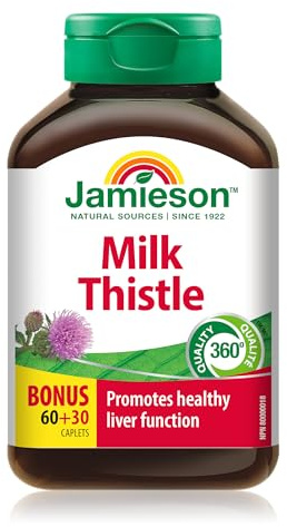 Jamieson Milk Thistle 150Mg Milk Thistle. 90Comp.