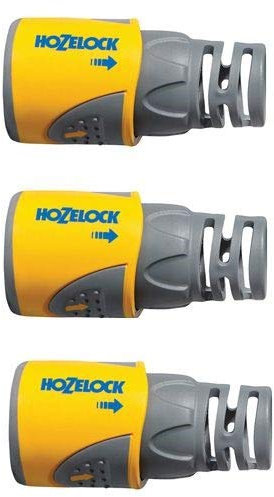3 x Hozelock 2050 Garden Hose End Connector 1/2in 12.5mm Fitting