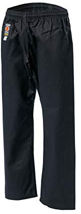 KWON® Baumwollhose 2023 Kick Pants Karate Hose schwarz 8oz