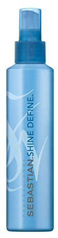 Sebastian Professional Shine Define Hairspray | Flexible Styling Control with Heat Protection | Natural & Soft Definition | 6.7 fl oz