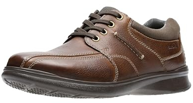 Clarks Cotrell Walk, Oxford Uomo, Tabacco Marrone, 46 EU