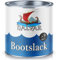 Halvar Bootslack Yachtlack Bootsfarbe Yachtfarbe PU-verstärkt für Holz und Metall verstärkt, extrem belastbar und hochelastisch Schiffslackierung (1 L, Lichtgrau (RAL 7035))