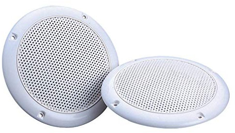 e Audio Haut-parleurs 80W Plafond encastrable Waterproof HiFi amplifiée Compatible Smartphone Google Home Bluetooth Amazon Alexa Echo