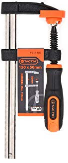 TACTIX Schraubzwingen Zwinge Einhandzwinge Leimzwinge Klemmzwinge (150x50 mm)