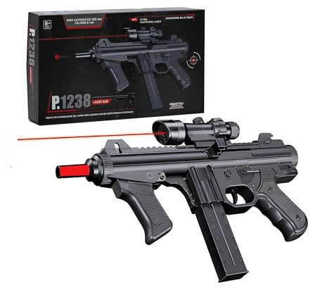 Mitra Spielzeug mit Licht 28 cm Gewehr Spielzeug Kinder Mitra Kompakt Pistole Spielzeug Mitra MP5 M4 Spiel mit Lichtern Maschinengewehr Spielzeug für Kinder Spiel Gewehr Maschinengewehr Cosplay