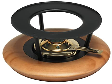 Kuhn Rikon Rechaud, Wood, Black, 9 x 9 x 20 cm
