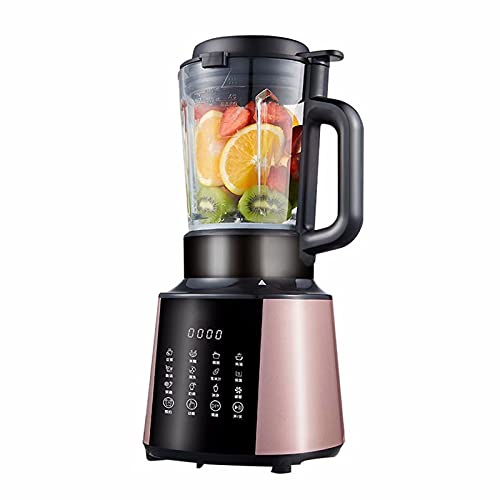 Blender - Mixer, Smoothie Maker, Robot culinaire, 1,65 l, Récipient en verre, 8 fonctions, Hacher, Mélanger, Réduire en purée (Or rose 42,5 * 28 * 32,5 cm) little surprise