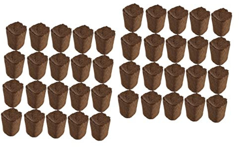 POPETPOP 40pièces Bloc De Nutriments pour Plantes Culture sans Sol Bloc De Tourbe pour Et Bouturage
