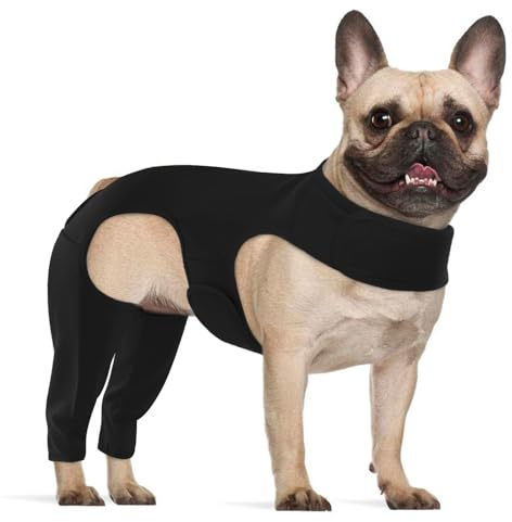 Hjyokuso Traje Recuperación Perro, Recovery Sleeve, Quirúrgico, Body Postoperatorio, Alternativa Al Collar Isabelino, Protector De Codo para Perros