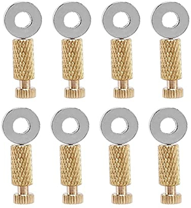 Joasaca 8Pcs DIY Leather Hand Sewing Position Located Hand Tool Positioning Needles Stitching, Fixed Suture Leather Tool 6-12MM