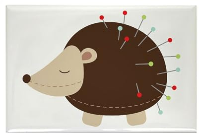 CafePress Pin Cushion Magnets Rectangle Magnet, 3x2 Refrigerator Magnet