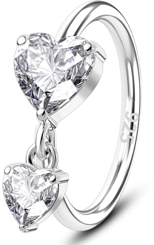 Melighting Anneau De Nez À Pendentif En Forme De Cœur Anneau Pour Cartilage Anneau Daith Bijou De Piercing Nasal Anneau Hélix Seamless Anneaux De Nez En Argent Sterling 8mm