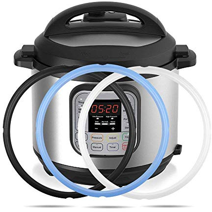 Mocoosy 3PCS Silicone Sealing Ring for Instant Pot 5.7L/ 6 qt, Insta Pot Seals Replacement Gasket Compatible with Instant Pot 5.7L,Food-Grade Silicone for IP-DUO60,IP-LUX60,IP-DUO50,Smart-60,IP-CSG60