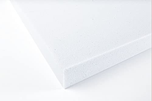 Basotect® Mousse acoustique autocollante Blanc 1200 x 600 x 30 cm
