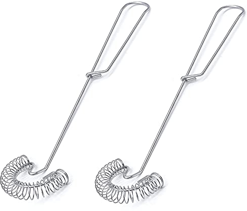 2 Pezzi Frusta Da Cucina A Spirale Frusta per Salsa Acciaio Inossidabile Frusta A Mano Piccola Frusta Manuale Miscelatore adatto per mescolare frullati con panna montata torta di insalata