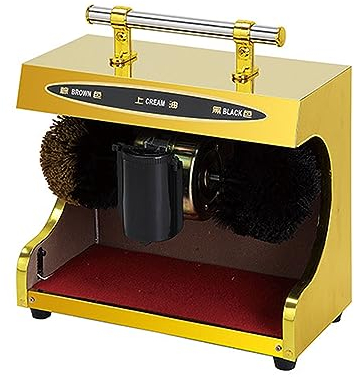 GAJUST Electric Shoe Cleaner, Electric Household Shoe Shine Machine, Stainless Steel Commercial Shoe Polisher, Home Shoe Polishing Machine