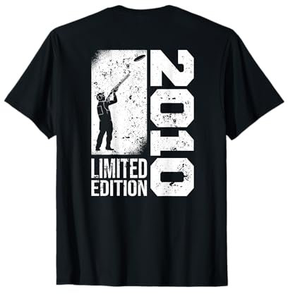 Tontauben Jahrgang 2010 geboren Geburtstag Tontaubenschießen T-Shirt