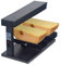 Raclette-Käseschmelzer, kommerzielle elektrische Maschine for halbe Nacho-Käseräder, multifunktionaler, winkelverstellbarer Edelstahl, for Restaurantküchen, westliche Restaurantcafés