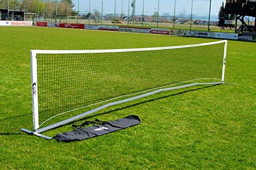 Fußballtennis Set aus Aluminium 6 x 1.10 m für Innen- und Aussen - Perfekt für das Fußballtraining CARRINGTON®