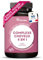 Complexe Cheveux 4en1 avec Biotine - Pousse de Cheveux, Chute de Cheveux, Brillance, Force - 8 Actifs dont Zinc et Roquette - 90 gélules - Vegan, Fabriqué en France - Vitavea