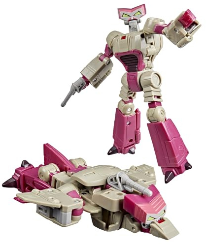Transformers Studio Series The Transformers: The Movie Kranix, omvandlingsbar Deluxe Class-actionfigur på 14 cm, robotleksaker för barn från 8 år