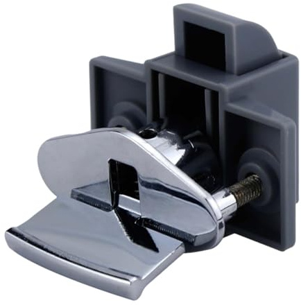 perfk Cerradura de armario con botón pulsador sin llave, robusta, de alta fiabilidad, práctica y para puertas de armarios de y yates.