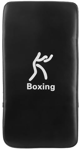 BAFOVY Taekwondo Sparkdyna, Boxningsdyna PU Läder MMA Muay Thai Kampsport Kickboxning Stansdyna med Smidigt Handtag Justerbart Bälte, för Taekwondo Boxning Muay Thai