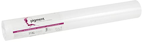 A.S. Création Architects Paper Malervlies - überstreichbare Uni Tapete 953101 in weiß - rissüberbrückendes Makulaturvlies 25,00 m x 0,75 m