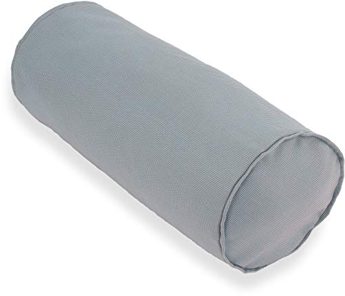 H.O.C.K. Sparkle Outdoor Nackenrolle 50xø20cm für dem Garten wasserabweisend/lichtecht (6-7) (Nackenrolle 50xø20cm, Blue-Grange)